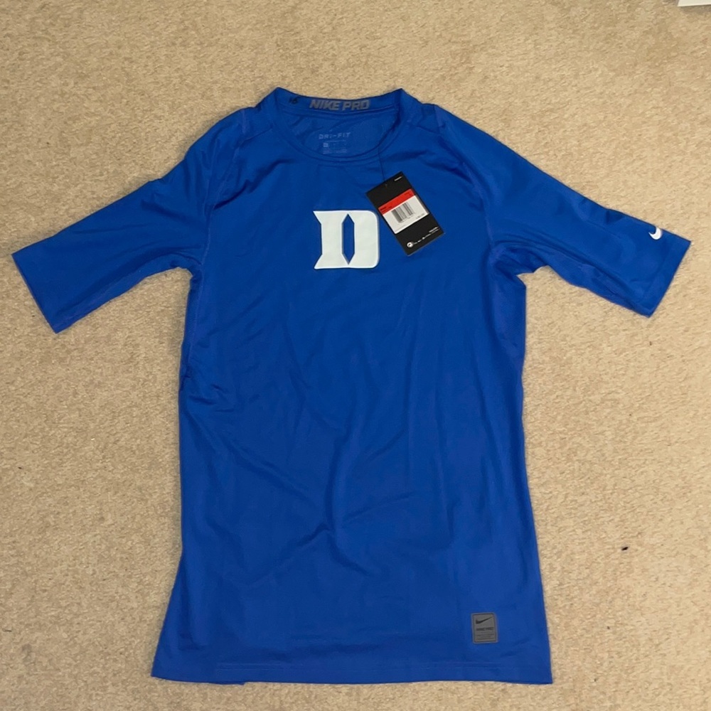 NIKE Duke Tight Dri-Fit T-Shirt, L, Never Worn